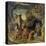 Adoration of the Kings (Centre Panel)-Andrea Mantegna-Stretched Canvas