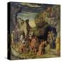 Adoration of the Kings (Centre Panel)-Andrea Mantegna-Stretched Canvas