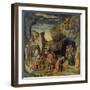 Adoration of the Kings (Centre Panel)-Andrea Mantegna-Framed Giclee Print
