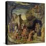 Adoration of the Kings (Centre Panel)-Andrea Mantegna-Stretched Canvas