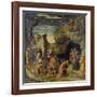 Adoration of the Kings (Centre Panel)-Andrea Mantegna-Framed Giclee Print