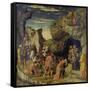 Adoration of the Kings (Centre Panel)-Andrea Mantegna-Framed Stretched Canvas