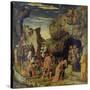 Adoration of the Kings (Centre Panel)-Andrea Mantegna-Stretched Canvas