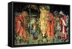 Adoration of the Kings-Edward Burne-Jones-Framed Stretched Canvas