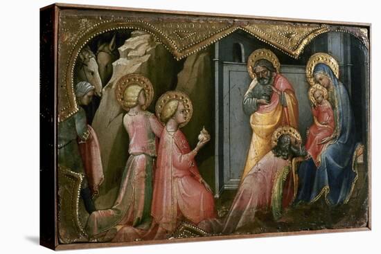 Adoration Of The Kings-Lorenzo Monaco-Stretched Canvas