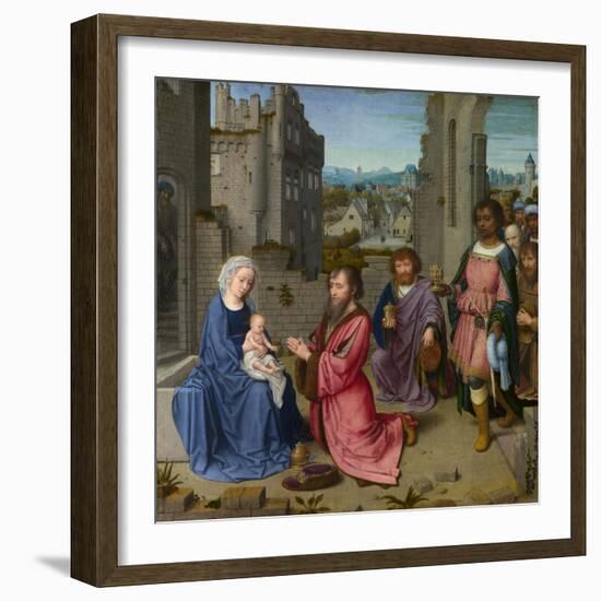 Adoration of the Kings-Gerard David-Framed Giclee Print