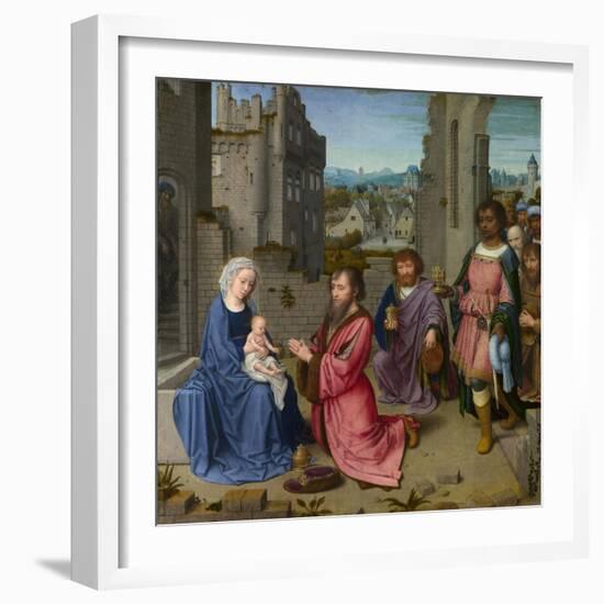 Adoration of the Kings-Gerard David-Framed Giclee Print