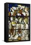 Adoration of the Lamb, 1884 (Stained Glass)-Henry Holiday-Framed Stretched Canvas
