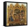 Adoration of the Magi, 1423-Gentile da Fabriano-Framed Stretched Canvas