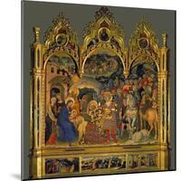 Adoration of the Magi, 1423-Gentile Da Fabriano-Mounted Giclee Print