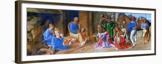 Adoration of the Magi, 1506-1507-Giorgione-Framed Premium Giclee Print