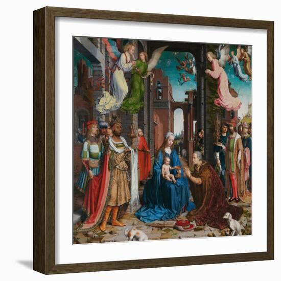 Adoration of the Magi, 1510-15-Jan Gossaert-Framed Giclee Print