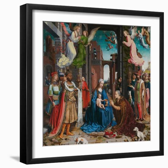 Adoration of the Magi, 1510-15-Jan Gossaert-Framed Giclee Print