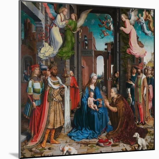 Adoration of the Magi, 1510-15-Jan Gossaert-Mounted Giclee Print