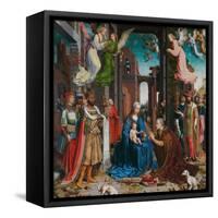 Adoration of the Magi, 1510-15-Jan Gossaert-Framed Stretched Canvas