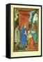 Adoration of the Magi, 1520's-Simon Bening-Framed Stretched Canvas