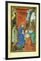 Adoration of the Magi, 1520's-Simon Bening-Framed Giclee Print