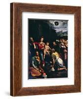 Adoration of the Magi, 1532-Girolamo da Carpi-Framed Giclee Print