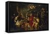 Adoration of the Magi, 1608 and 1628/29 (Enlarged)-Peter Paul Rubens-Framed Stretched Canvas