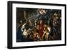 Adoration of the Magi, 1609; 1628-1629-Peter Paul Rubens-Framed Giclee Print