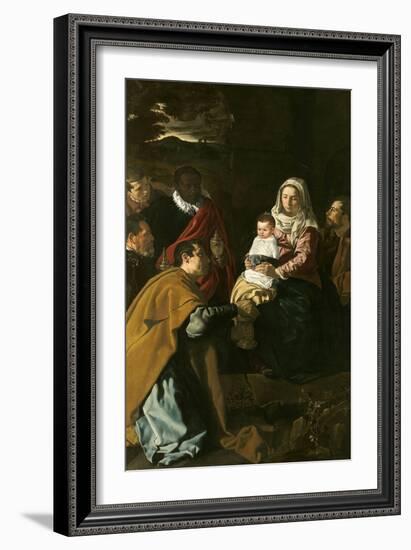 Adoration of the Magi, 1619-Diego Velazquez-Framed Giclee Print