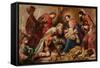 Adoration of the Magi, 1624 (Oil on Canvas)-Claude Vignon-Framed Stretched Canvas