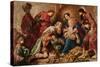 Adoration of the Magi, 1624 (Oil on Canvas)-Claude Vignon-Stretched Canvas