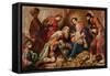 Adoration of the Magi, 1624 (Oil on Canvas)-Claude Vignon-Framed Stretched Canvas