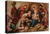 Adoration of the Magi, 1624 (Oil on Canvas)-Claude Vignon-Stretched Canvas