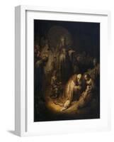 Adoration of the Magi, 1632-Rembrandt van Rijn-Framed Giclee Print