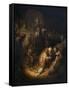 Adoration of the Magi, 1632-Rembrandt van Rijn-Framed Stretched Canvas