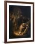 Adoration of the Magi, 1632-Rembrandt van Rijn-Framed Giclee Print