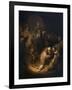 Adoration of the Magi, 1632-Rembrandt van Rijn-Framed Giclee Print