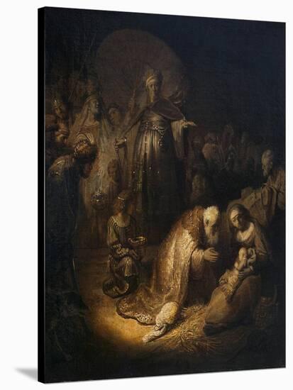 Adoration of the Magi, 1632-Rembrandt van Rijn-Stretched Canvas