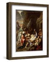 Adoration of the Magi, 1700/10-Jean-Baptiste Jouvenet-Framed Giclee Print