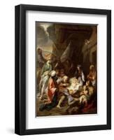 Adoration of the Magi, 1700/10-Jean-Baptiste Jouvenet-Framed Giclee Print