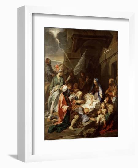 Adoration of the Magi, 1700/10-Jean-Baptiste Jouvenet-Framed Giclee Print