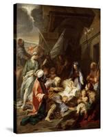 Adoration of the Magi, 1700/10-Jean-Baptiste Jouvenet-Stretched Canvas
