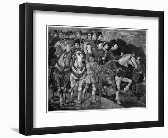 Adoration of the Magi, 1882-Benozzo Gozzoli-Framed Giclee Print