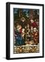 Adoration of the Magi, a Stained Glass Window Originally the Gift of Pope Leo X-null-Framed Giclee Print