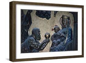 Adoration of the Magi, Bas-Relief on the Choir with Stories from the Life of Christ-Jean Ravy-Framed Giclee Print