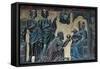 Adoration of the Magi, Bas-Relief on the Choir with Stories from the Life of Christ-Jean Ravy-Framed Stretched Canvas