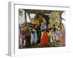 Adoration of the Magi by Sandro Botticelli-null-Framed Giclee Print