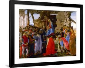 Adoration of the Magi, c.1473.-Sandro Botticelli-Framed Giclee Print