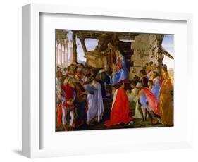 Adoration of the Magi, c.1473.-Sandro Botticelli-Framed Giclee Print