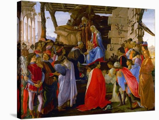 Adoration of the Magi, c.1473.-Sandro Botticelli-Stretched Canvas