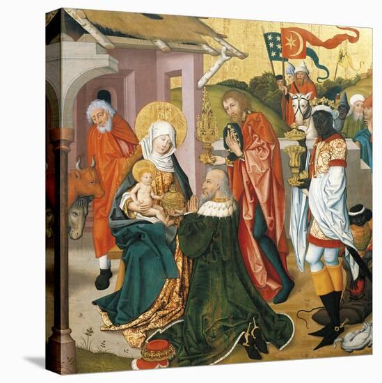 Adoration of the Magi, C.1475-Martin Schongauer-Stretched Canvas