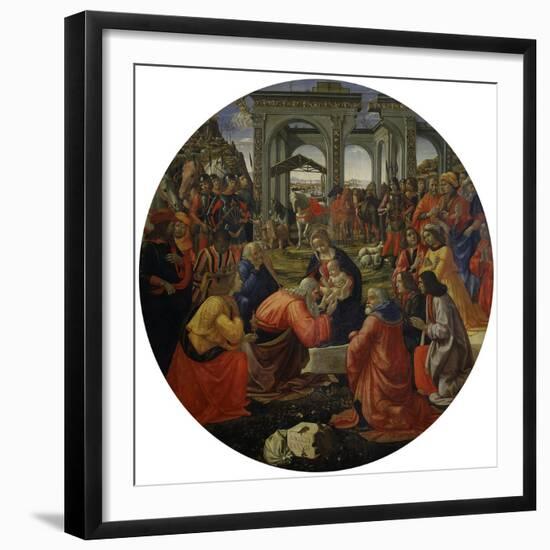 Adoration of the Magi C.1487-Ridolfo Ghirlandaio-Framed Giclee Print