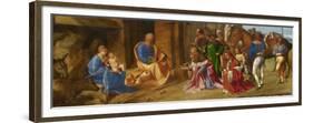 Adoration of the Magi, C.1490-Giorgione-Framed Premium Giclee Print