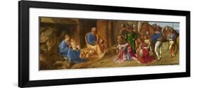 Adoration of the Magi, C.1490-Giorgione-Framed Premium Giclee Print